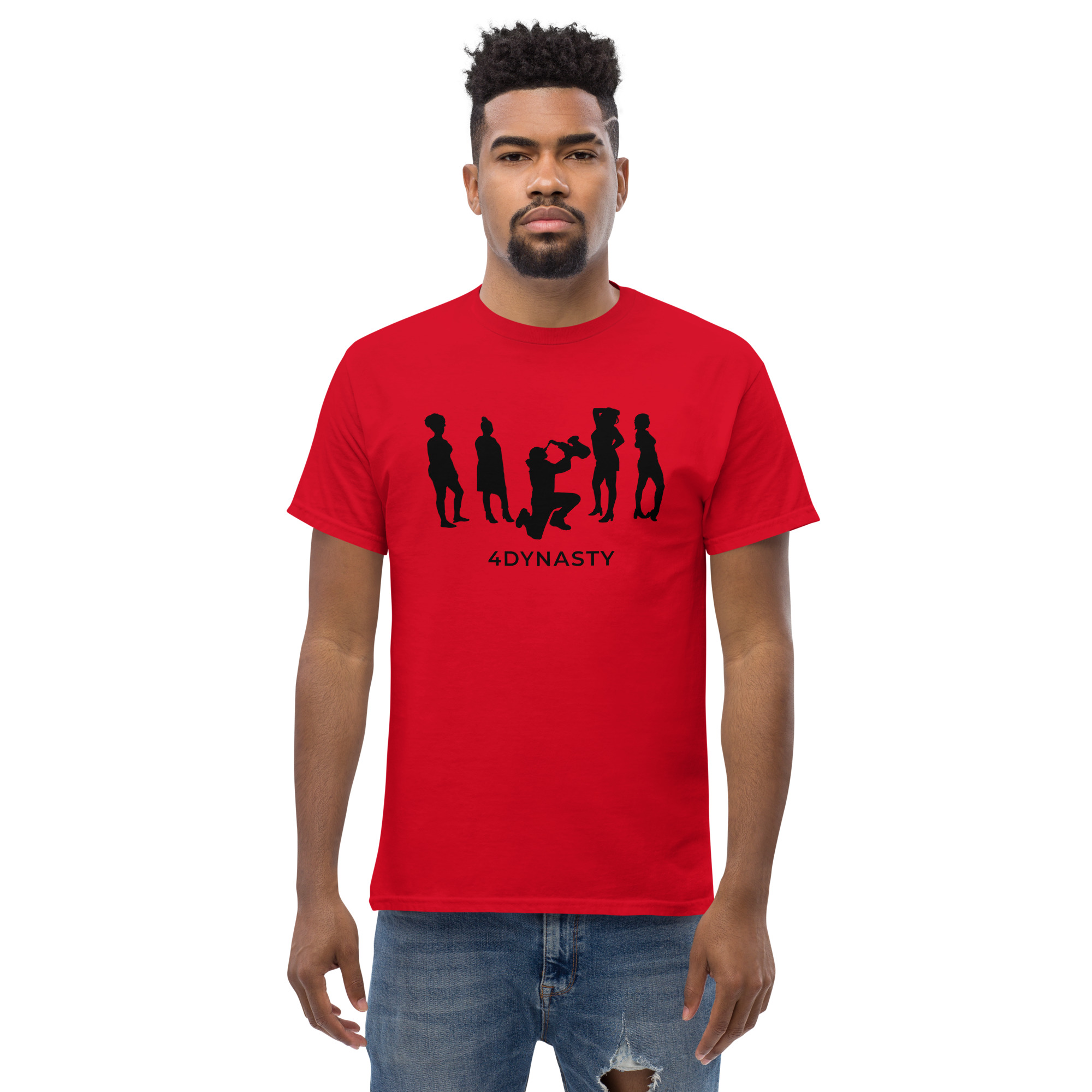 ‘4 Dynasty’ Ray Flagg Short Sleeve T-shirt - Image 3